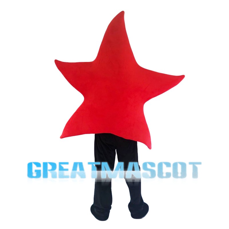 Red Pentagram Mascot Costume