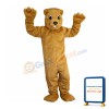Brown Beaver Mascot Costume For Party