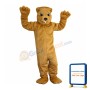 Brown Beaver Mascot Costume For Party