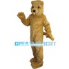 Brown Beaver Mascot Costume For Party