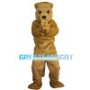 Brown Beaver Mascot Costume For Party