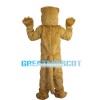 Brown Beaver Mascot Costume For Party