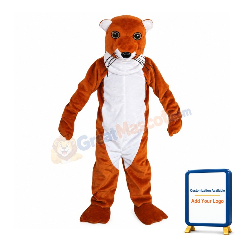 Adult Size Tall Beaver Mascot Costume