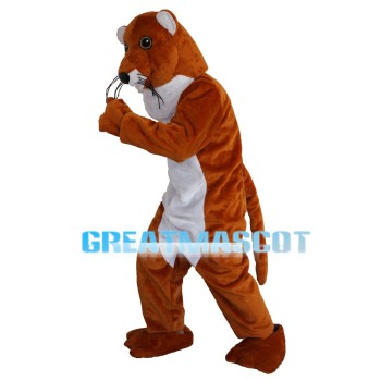 Adult Size Tall Beaver Mascot Costume