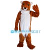 Adult Size Tall Beaver Mascot Costume