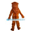 Roaring Brown Lion Mascot Costume