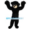 Funny Black Hairy Monkey Mascot Costume