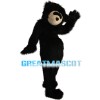 Funny Black Hairy Monkey Mascot Costume