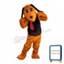 Lovely Long Ears Brown Dog Mascot Costume
