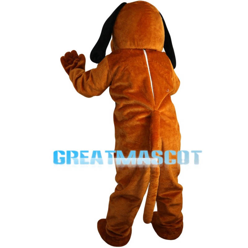 Lovely Long Ears Brown Dog Mascot Costume