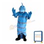 Strange Look Blue Platypus Mascot Costume