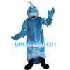 Strange Look Blue Platypus Mascot Costume