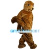 Brown Squirrel With Big Hairy Tail Mascot Costume