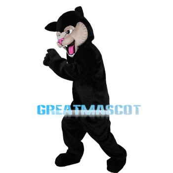 Mighty Tiger With Pink Nose Mascot Costume