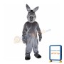 Basic Version Grey Donkey Mascot Costume