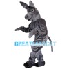 Basic Version Grey Donkey Mascot Costume