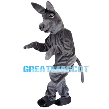 Basic Version Grey Donkey Mascot Costume