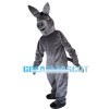 Basic Version Grey Donkey Mascot Costume