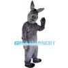 Basic Version Grey Donkey Mascot Costume