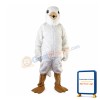 Short Plush White Bird Mascot Costume