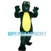 Clawed Dark Green Dragon Mascot Costume