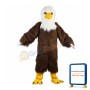 Bald Brown Eagle Mascot Costume