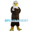 Bald Brown Eagle Mascot Costume