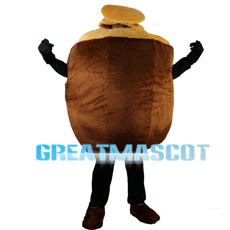Plump Acorn Mascot Costume