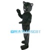 Majestic Powerful Black Panther Mascot Costume