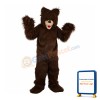 Terrible Wild Brown Bear Mascot Costume