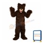 Terrible Wild Brown Bear Mascot Costume