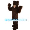 Terrible Wild Brown Bear Mascot Costume