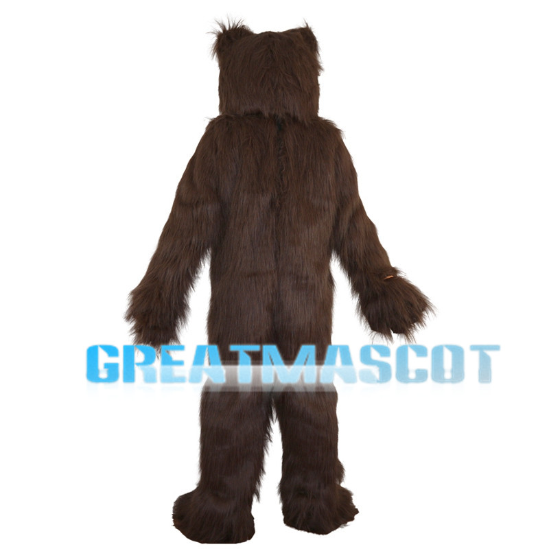 Terrible Wild Brown Bear Mascot Costume