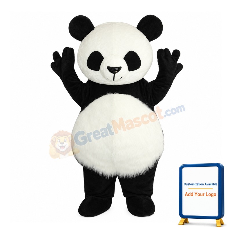 Precious Fat Panda Mascot Costume