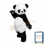 Tai Chi Panda Mascot Costume