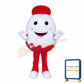 Chocolate Toy Egg Mascot Costume