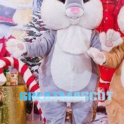 Lovely Cute Big Fat Rabbit Mascot Costume