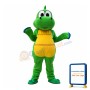 Green Dargon With Yellow Belly Mascot Costume