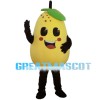 Sweet Yellow Pear Mascot Costume