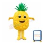 Cartoon Smiling Pineapple Mascot Costume