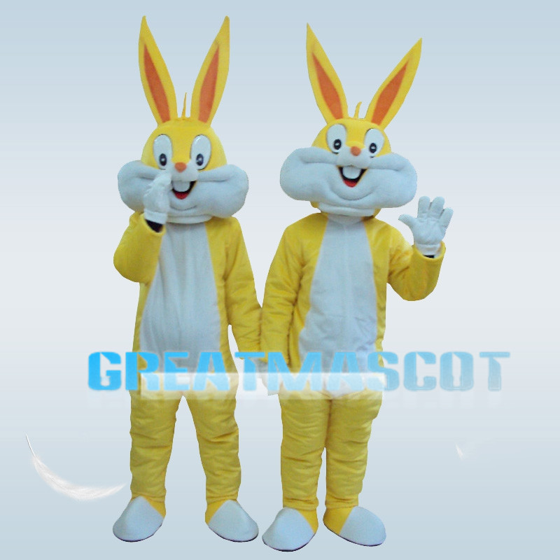 So Cute Different Colors Rabbit Mascot Costume
