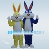 So Cute Different Colors Rabbit Mascot Costume