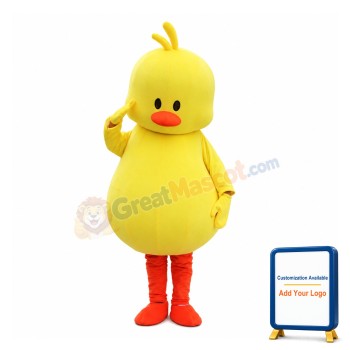 Adult Dancing Colorful Duck Mascot Costume