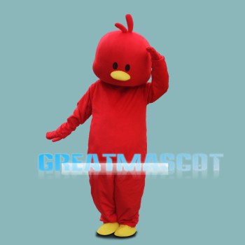 Adult Dancing Colorful Duck Mascot Costume