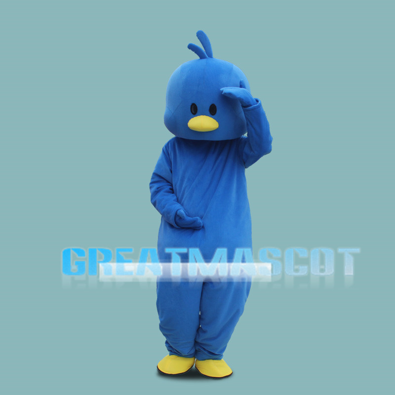Adult Dancing Colorful Duck Mascot Costume