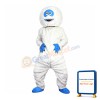 Strange White Fur Monster With Sharp Nails Mascot Costume