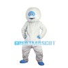Strange White Fur Monster With Sharp Nails Mascot Costume