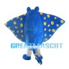 Flat Cartilage Skate Mascot Costume