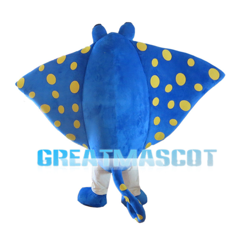 Flat Cartilage Skate Mascot Costume
