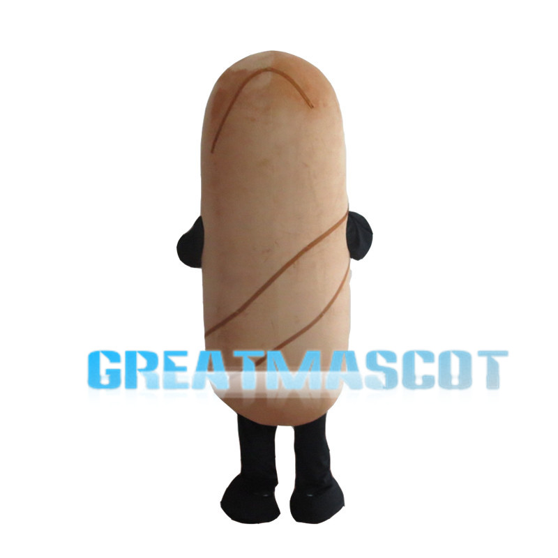 Cartoon Ham Sausage Mascot Costume